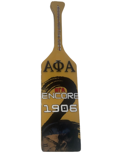 Handcrafted Custom Greek Paddle – Personalized with Your Info- Resin