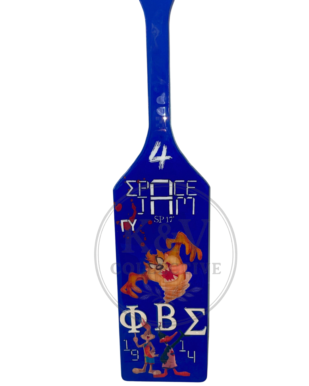 Handcrafted Custom Greek Paddle – Personalized with Your Info- Resin