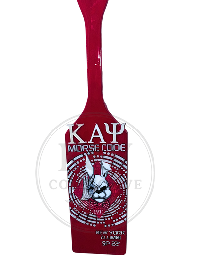 Handcrafted Custom Greek Paddle – Personalized with Your Info- Resin